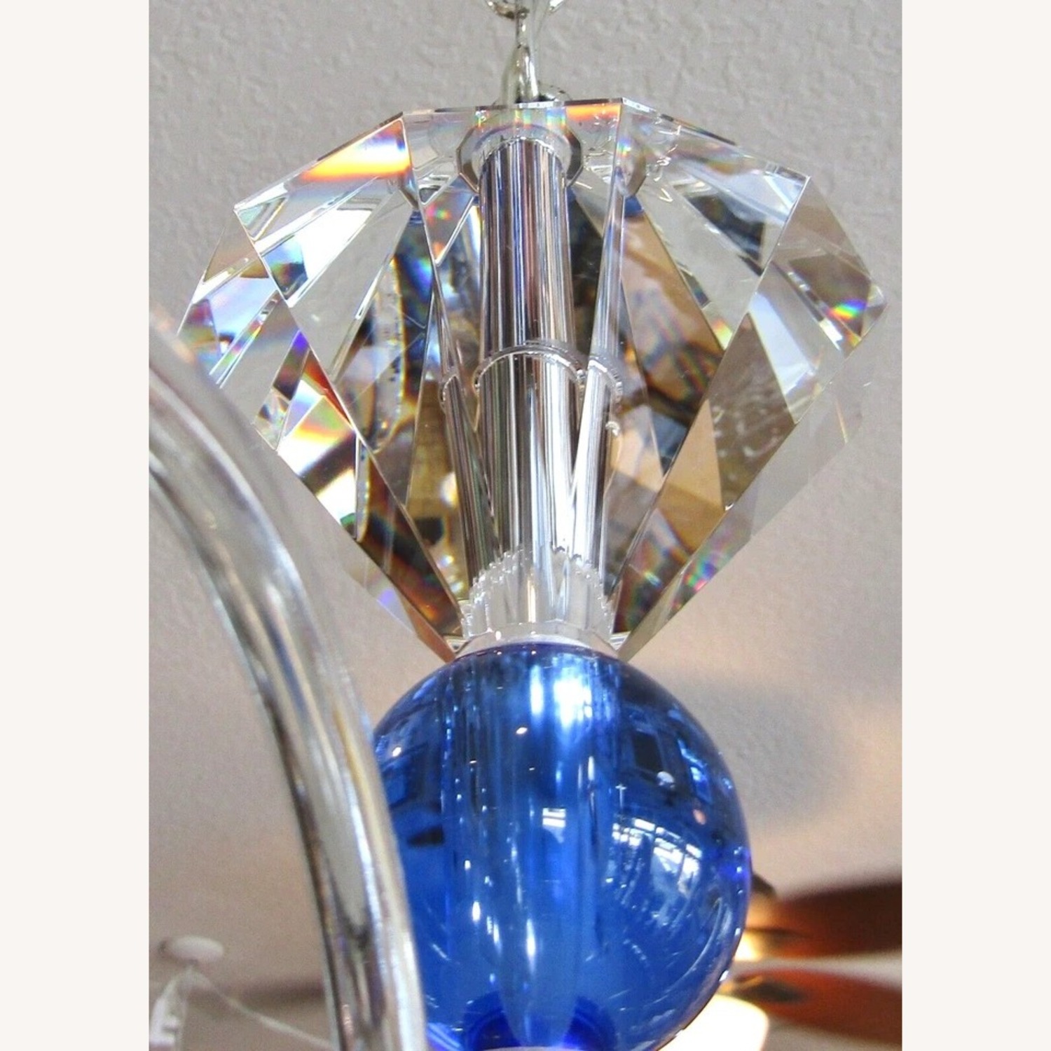 Schonbek Rhiannon 6 Light Sapphire Chandelier - image-13