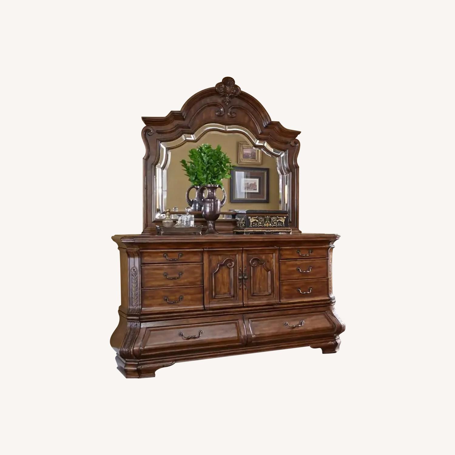 Michael Amini Tuscano Dresser with Mirror  - image-0