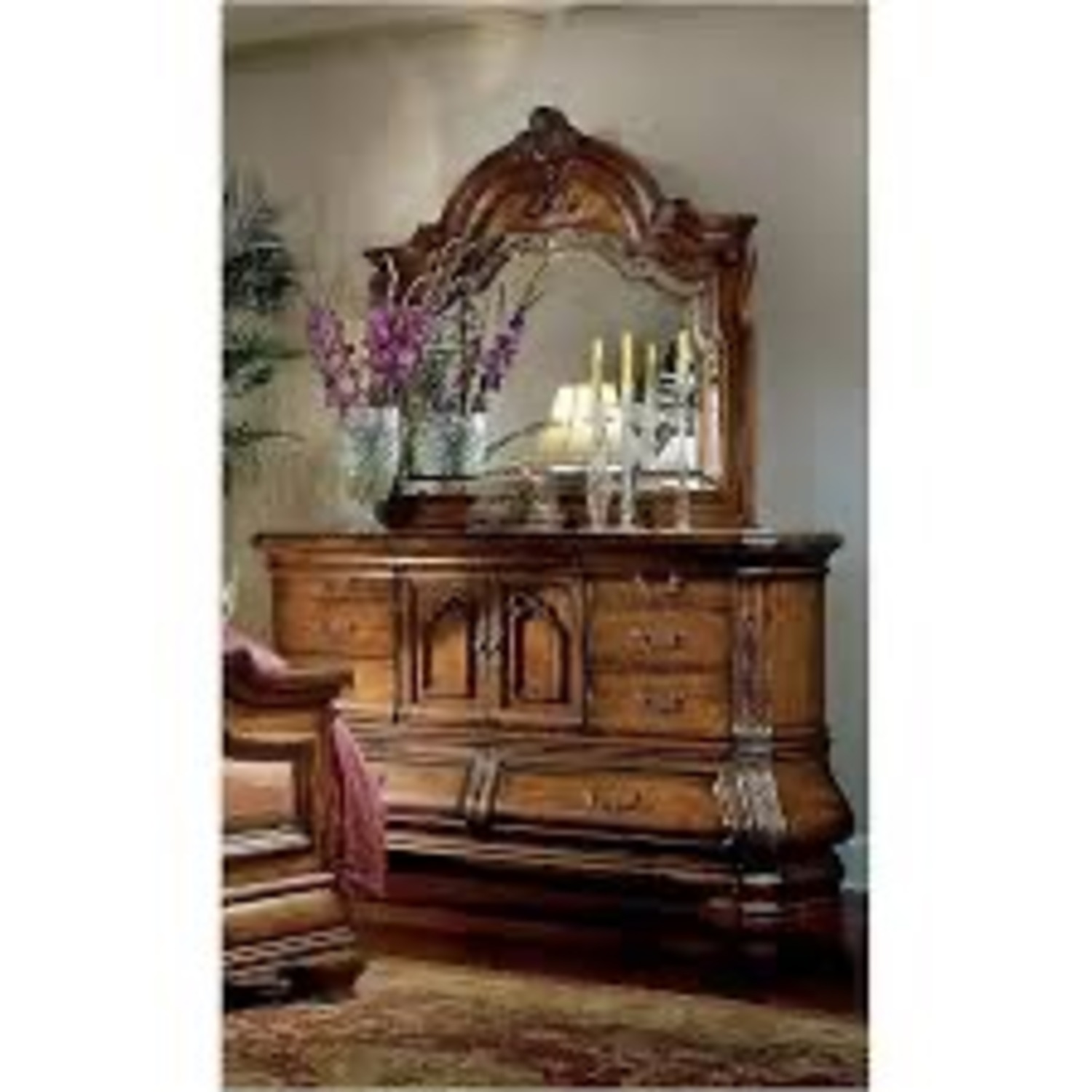 Michael Amini Tuscano Dresser with Mirror  - image-3