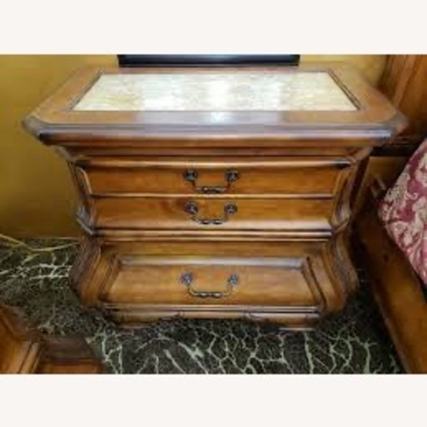 Pair of Michael Amini Tuscano Nightstands  - image-3