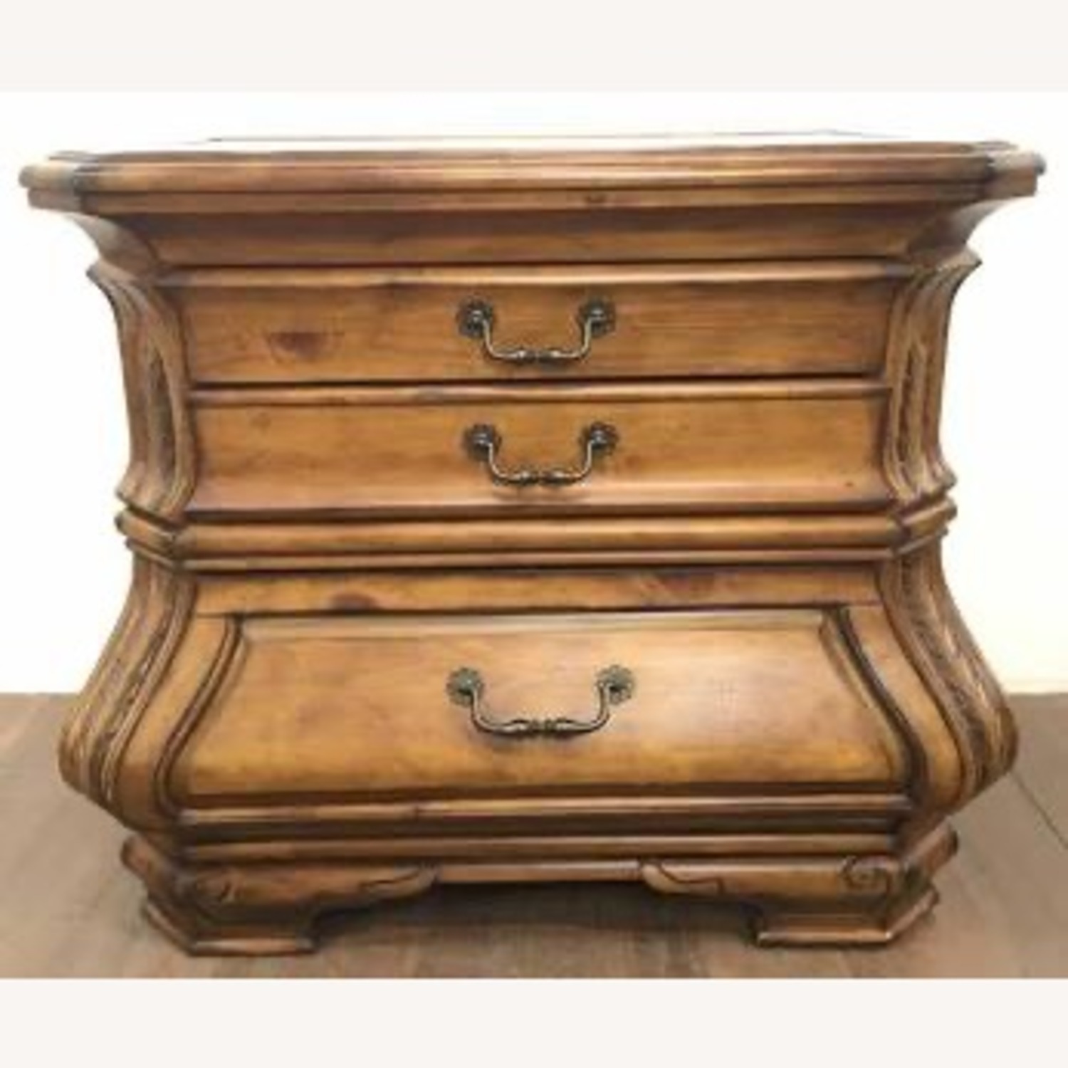 Pair of Michael Amini Tuscano Nightstands  - image-1