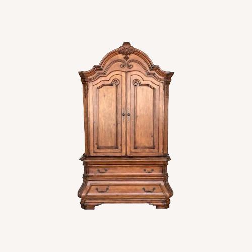 Used Michael Amini Tuscano Armoire  for sale on AptDeco