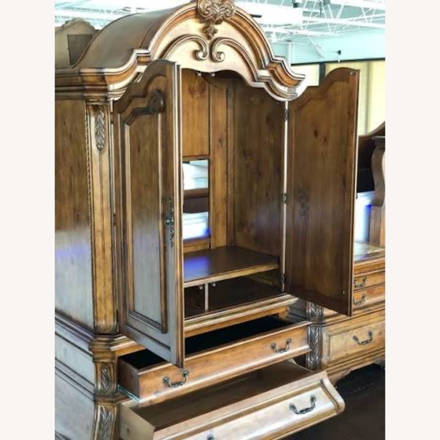 Michael Amini Tuscano Armoire  - image-2