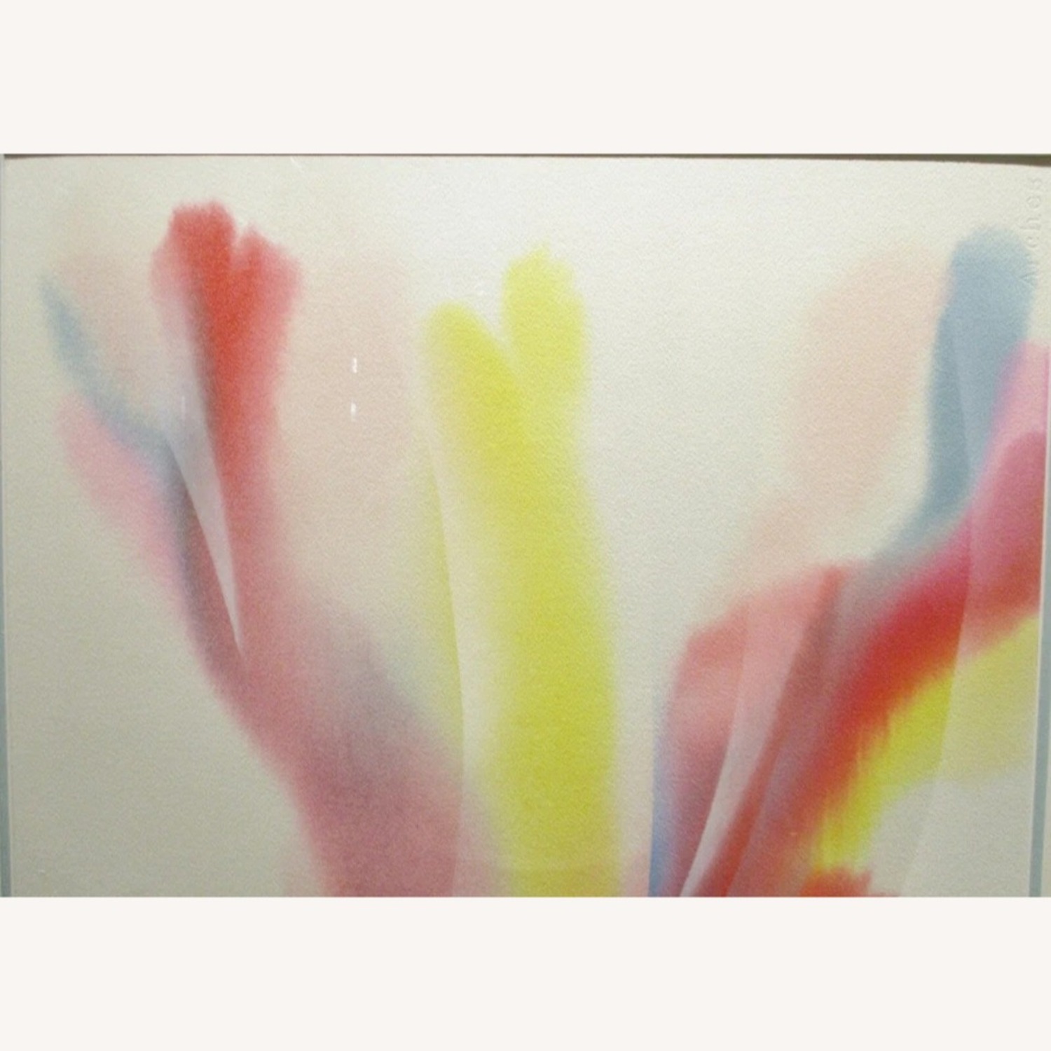 Original Dom Mingolla Abstract Water Color 1970s - image-3