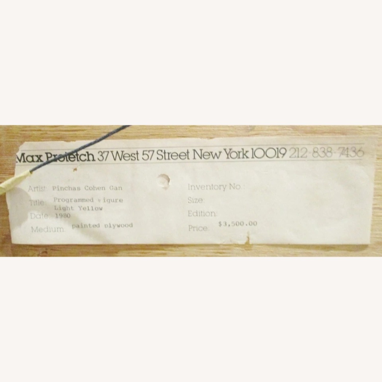 Figurative Wood Sculpture by Pinchas Cohen Gan - image-10