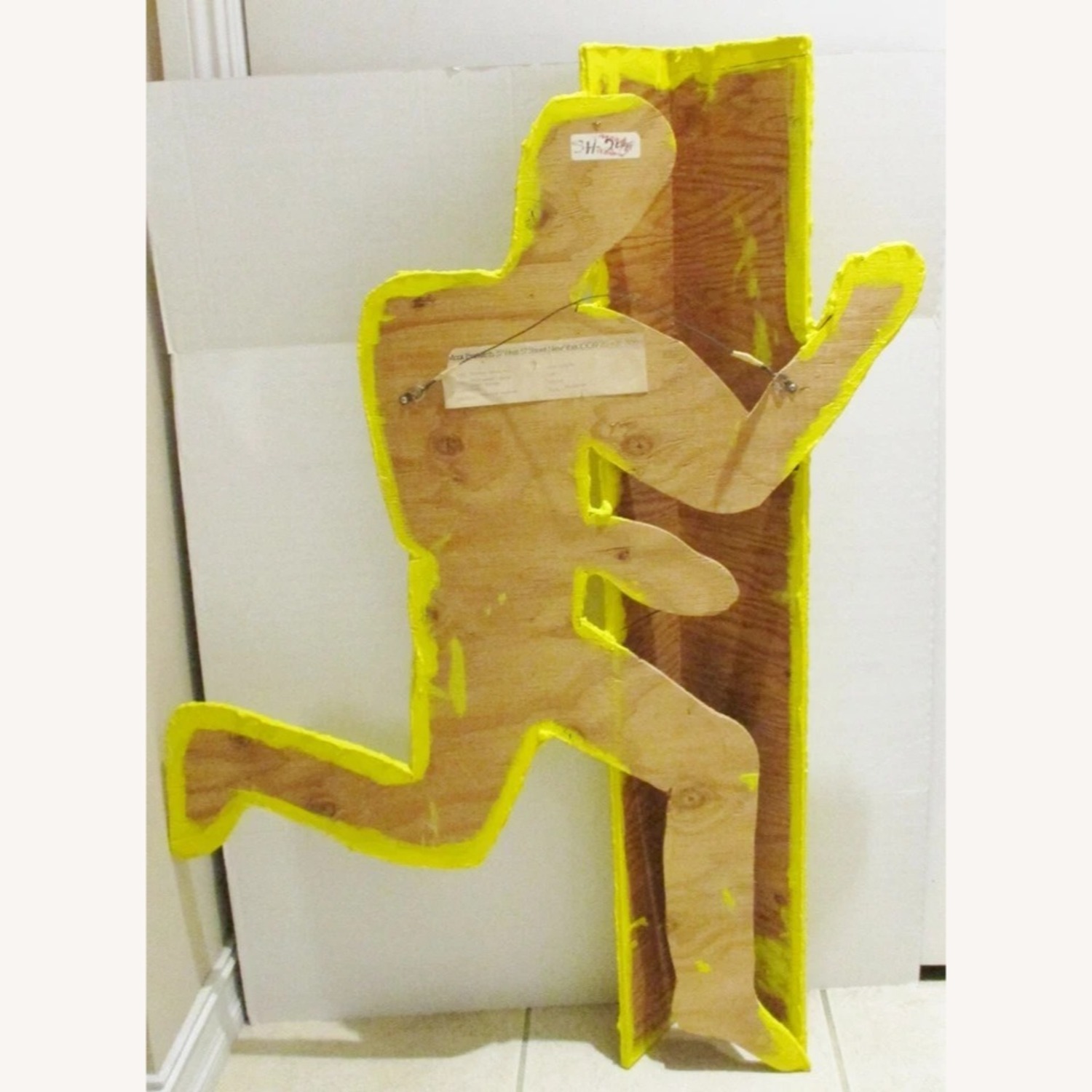 Figurative Wood Sculpture by Pinchas Cohen Gan - image-3