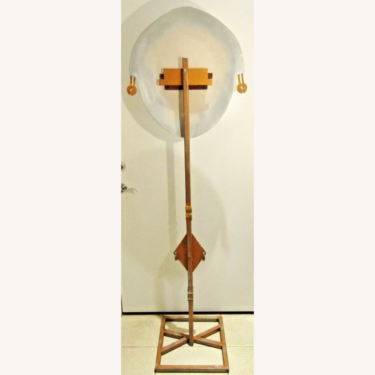 Tessellated Stone Brass Sculpture Joseph de Castro - image-7