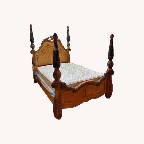 Used Michael Amini Eden King Size Bedframe for sale on AptDeco