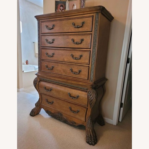 Used Michael Amini Eden Gentleman’s Chest  for sale on AptDeco