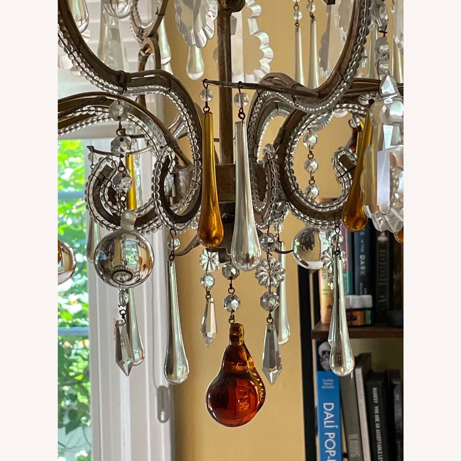 Murano Glass Chandelier- 8 Light, Circa 1970’s  - image-4
