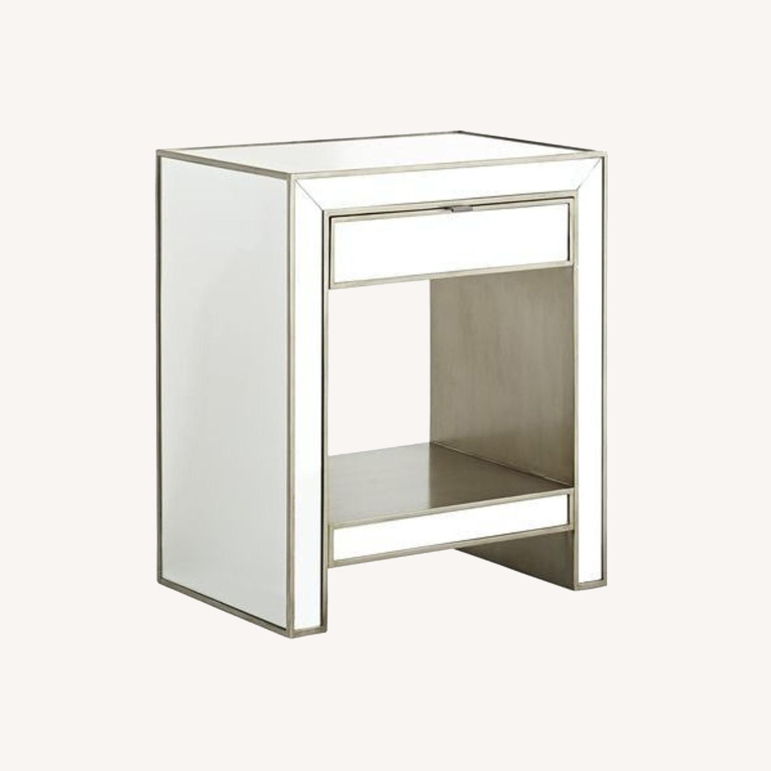 Pier 1 Imports Alexa Mirrored Nightstand - image-0