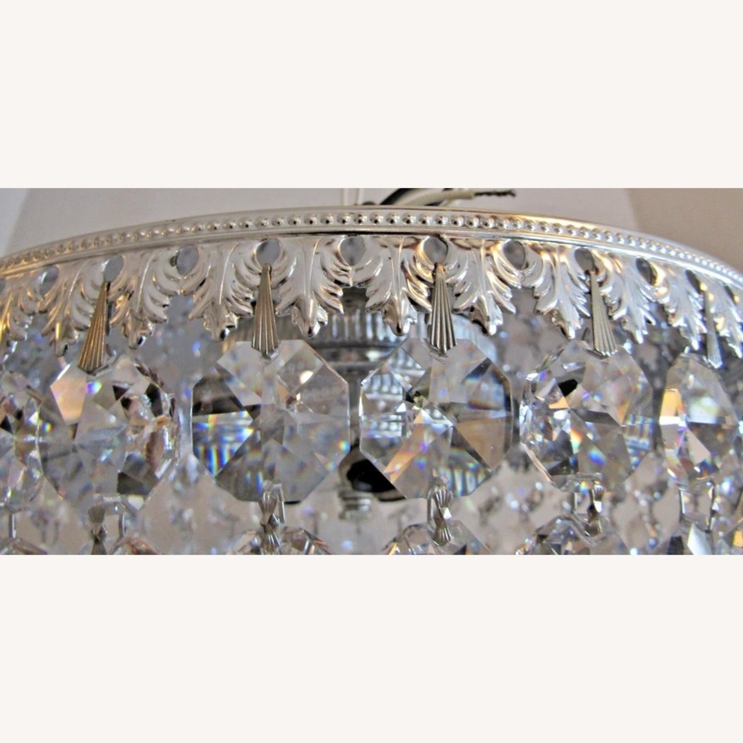 Schonbek Crystal Flush Mount Ceiling Fixture - image-5