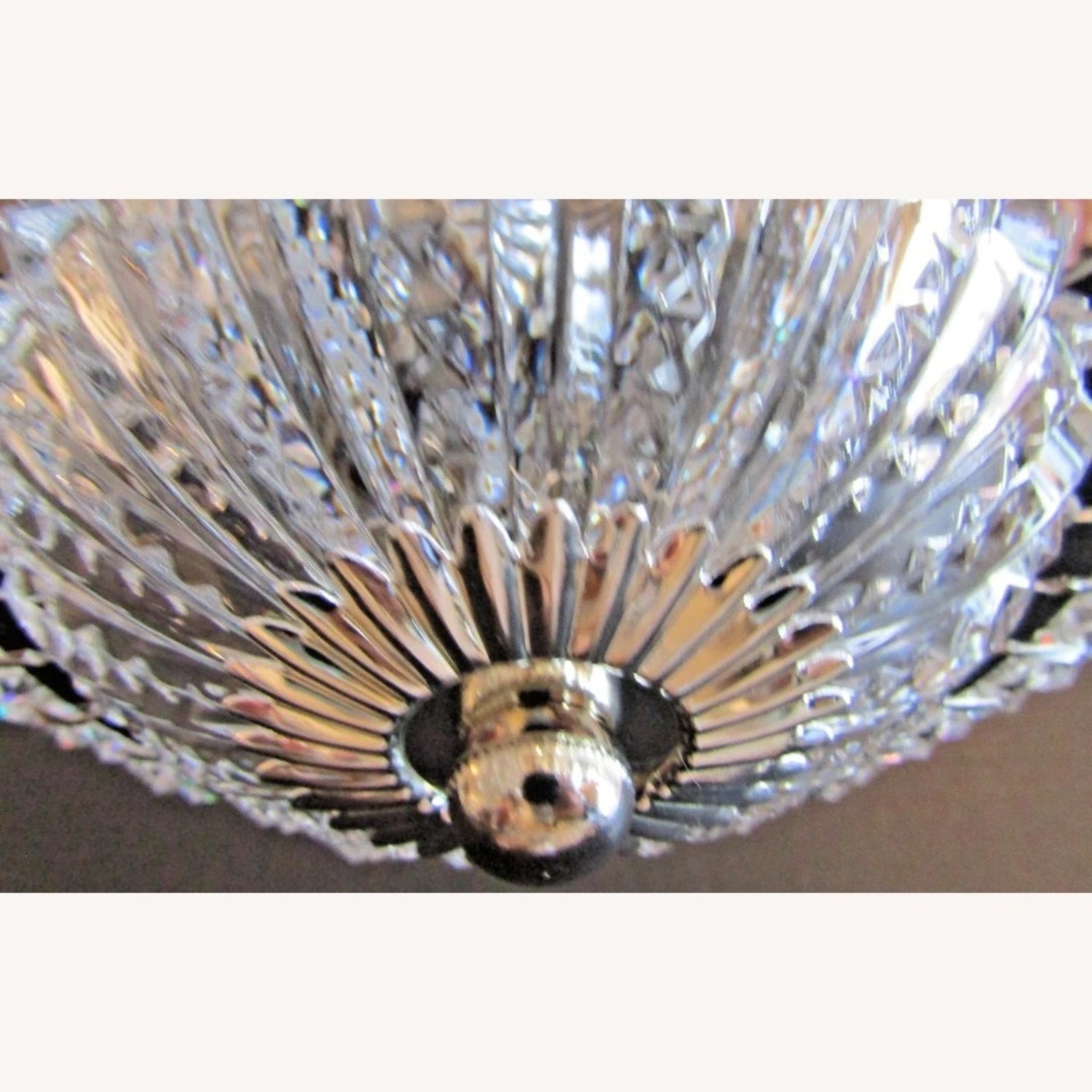 Schonbek Crystal Flush Mount Ceiling Fixture - image-8