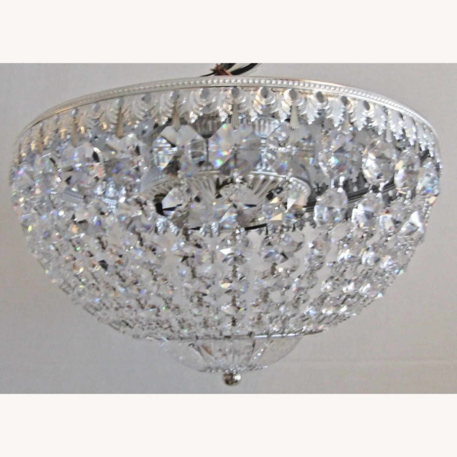Schonbek Crystal Flush Mount Ceiling Fixture - image-3
