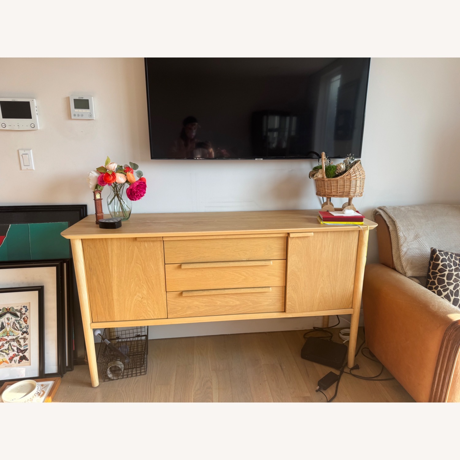 Crate & Barrel Tate Midcentury Credenza  - image-1