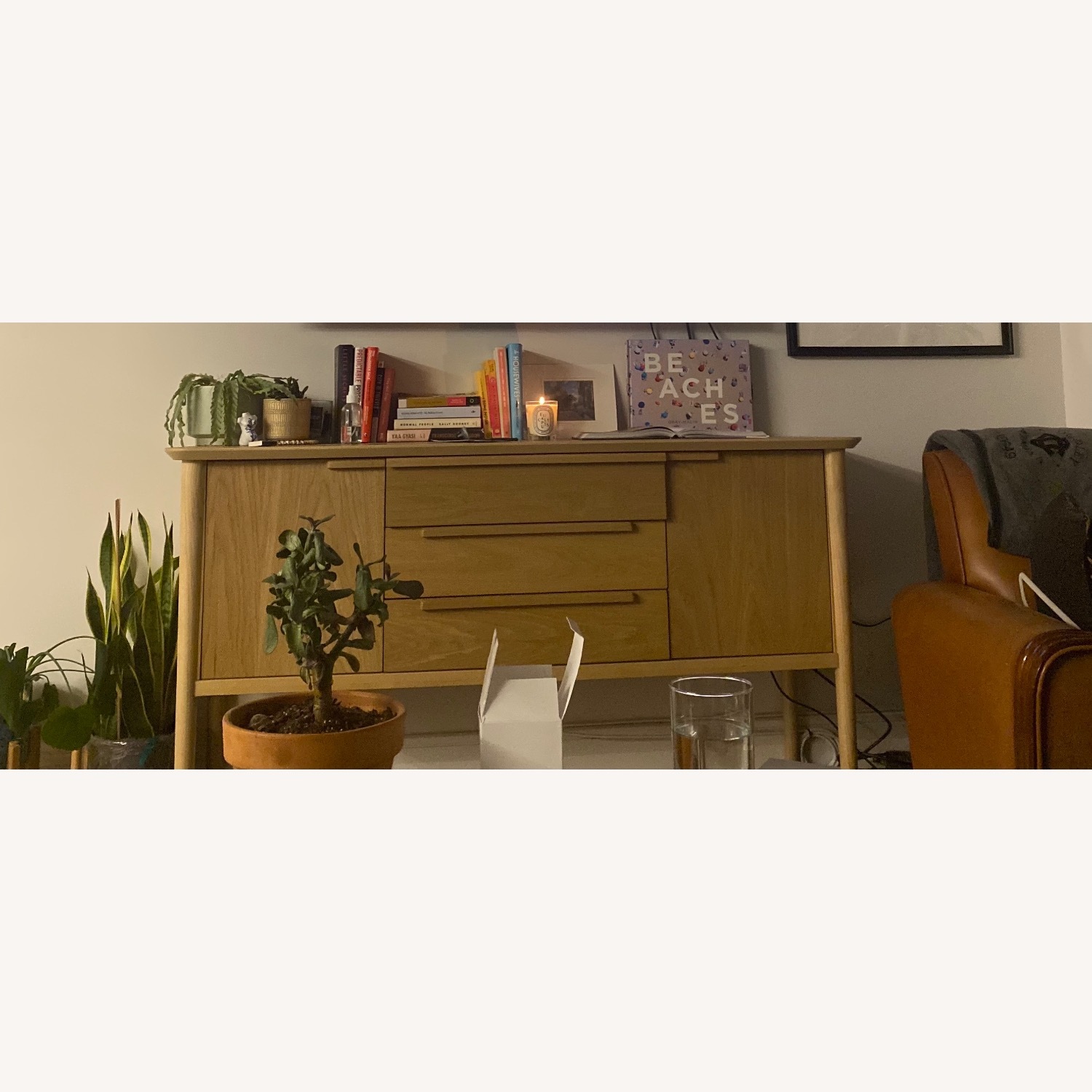 Crate & Barrel Tate Midcentury Credenza  - image-3