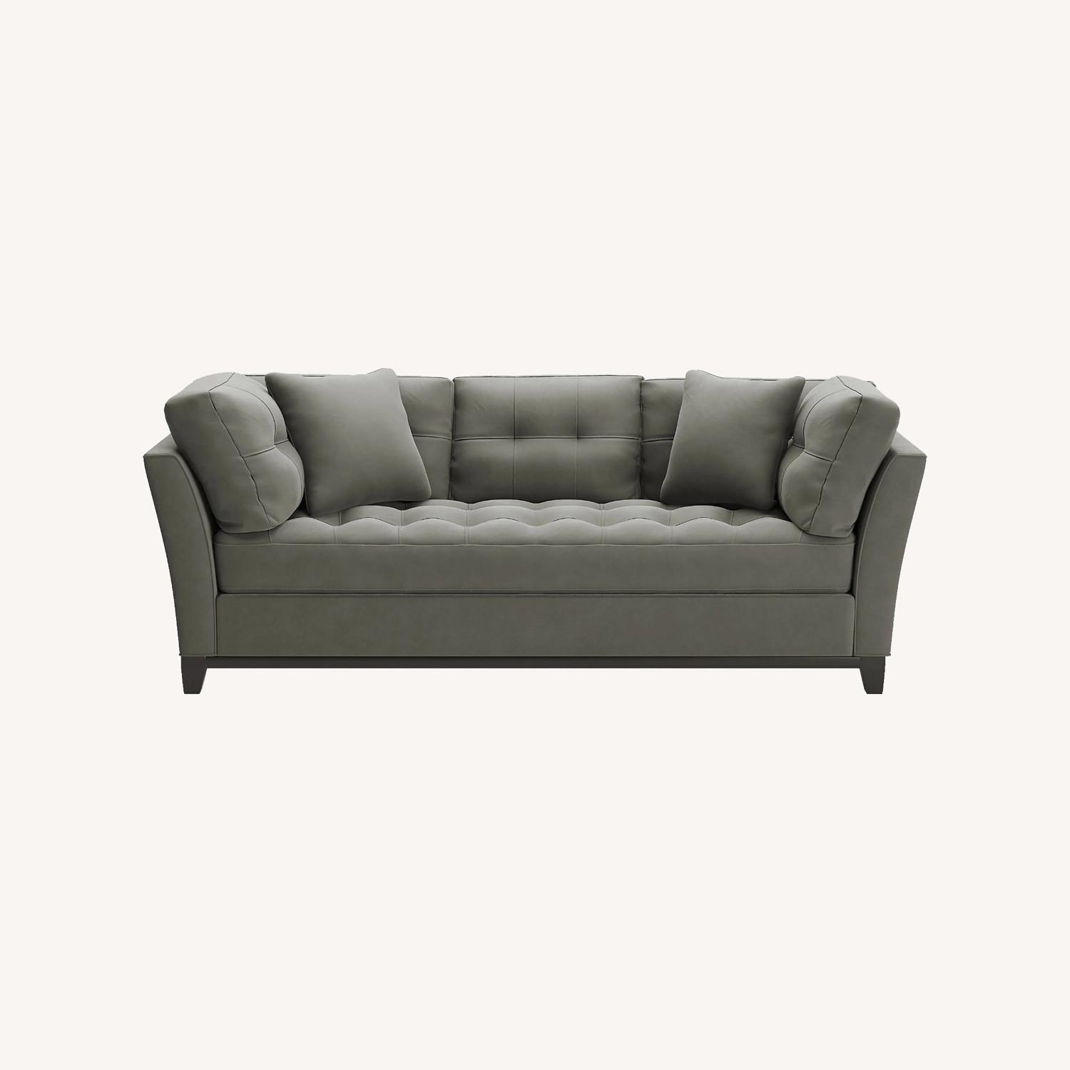 Gray Metro Microfiber 3-pc Sectional - image-0
