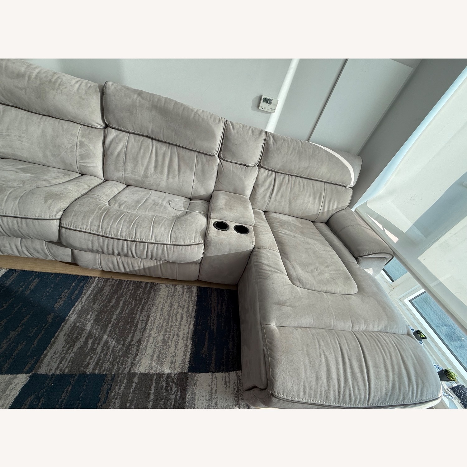5-Piece Sectional with Power Recliners & USB Ports - image-7