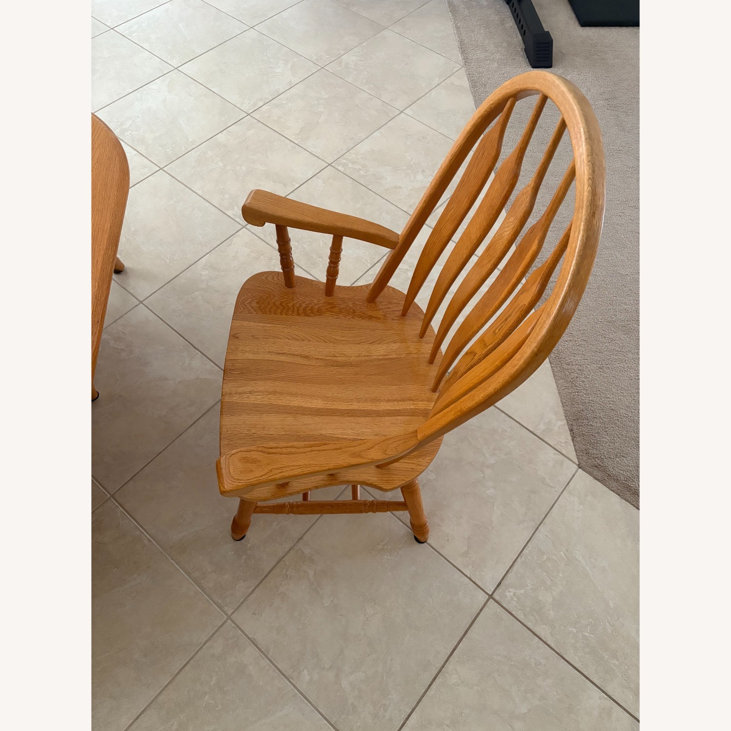 Winners Only Solid Oak Dining Table with 8 Chairs - image-6