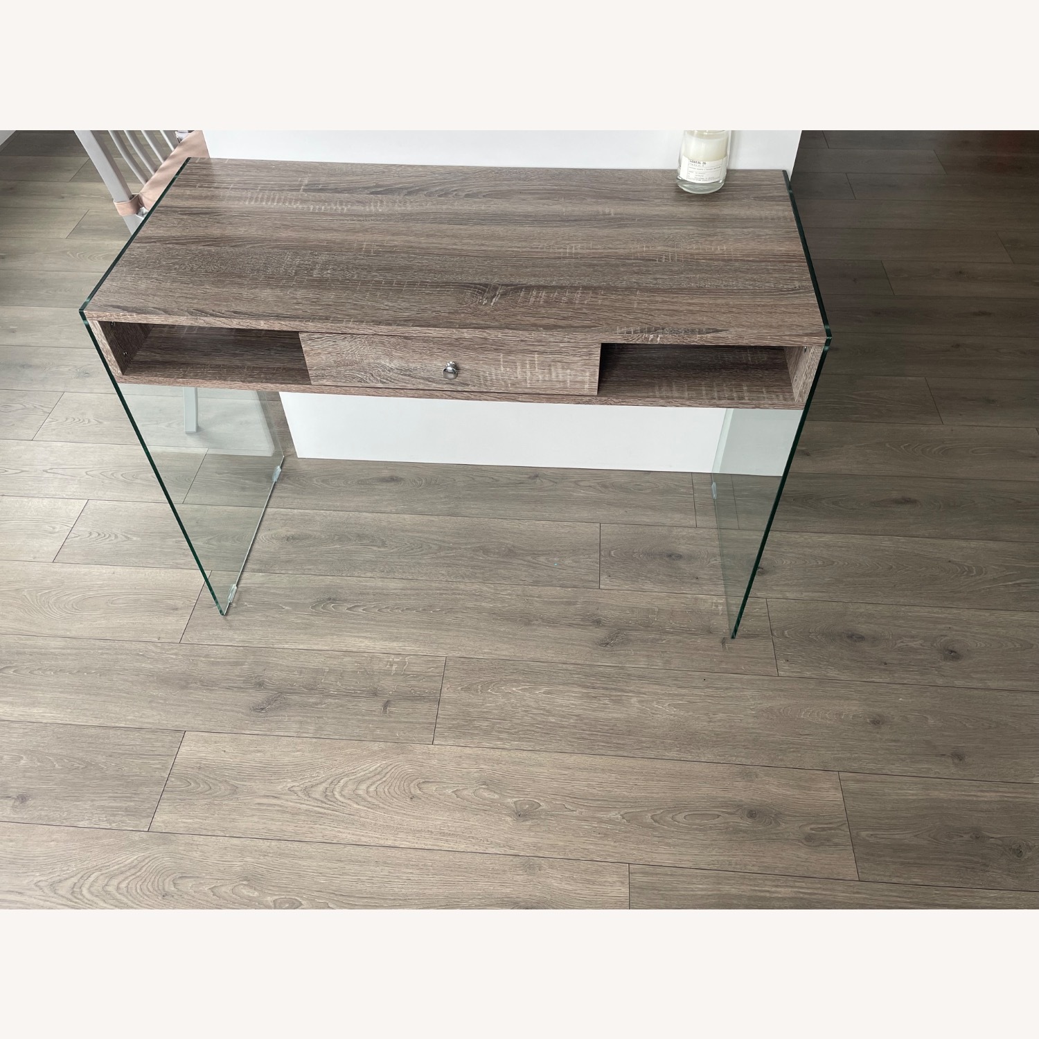 Glass Base Writing Desk - image-5
