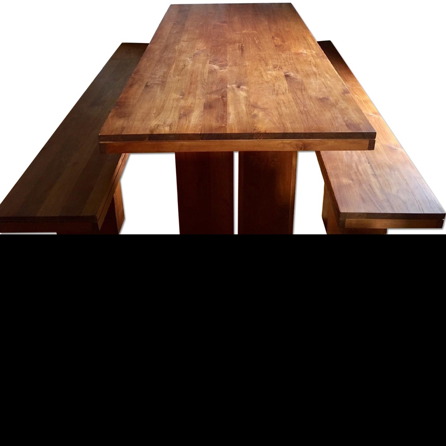 Design Within Reach Dining Table W 2 Benches - image-5
