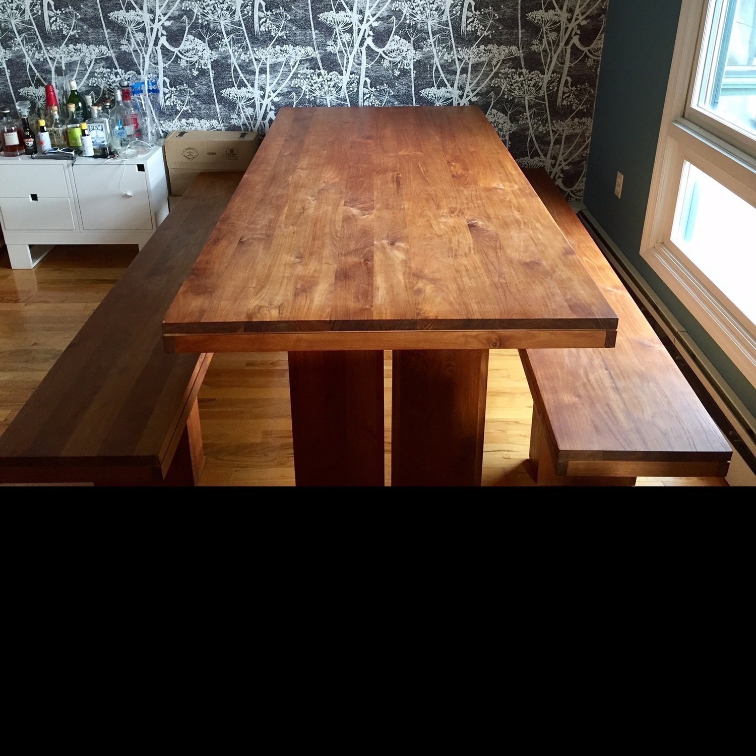 Design Within Reach Dining Table W 2 Benches - image-6