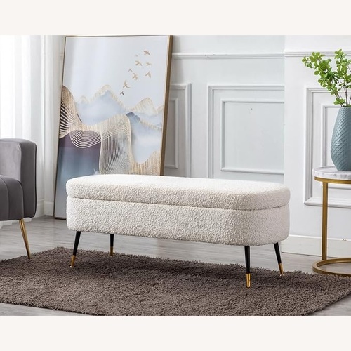 Used CIMOTA Boucle Bench  for sale on AptDeco