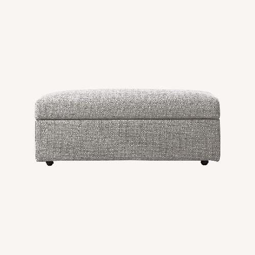 Used CB2 Movie Storage Ottoman for sale on AptDeco