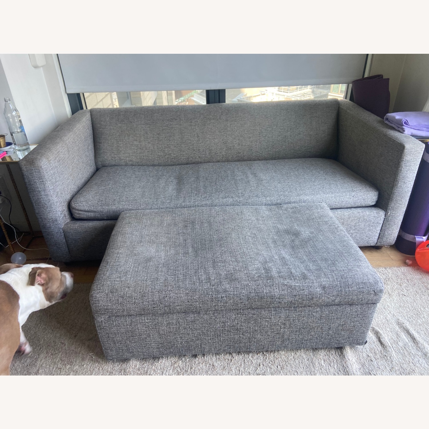 CB2 Movie Storage Ottoman - image-1