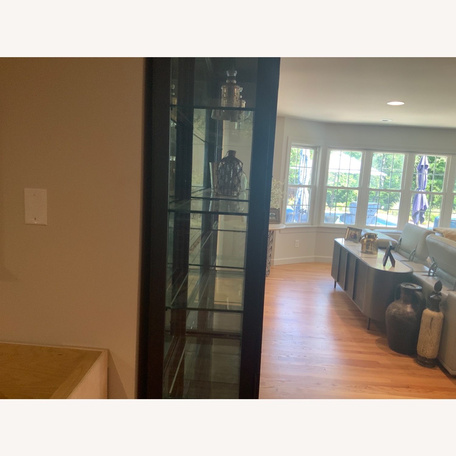 Stunning Iron Glass Cabinet - image-3