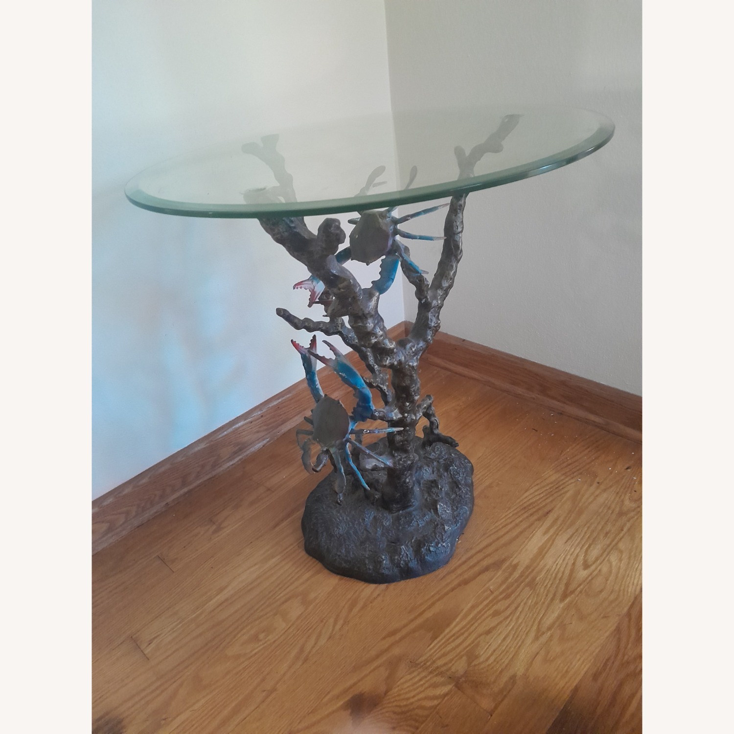 Crab & Coral End Table - image-1