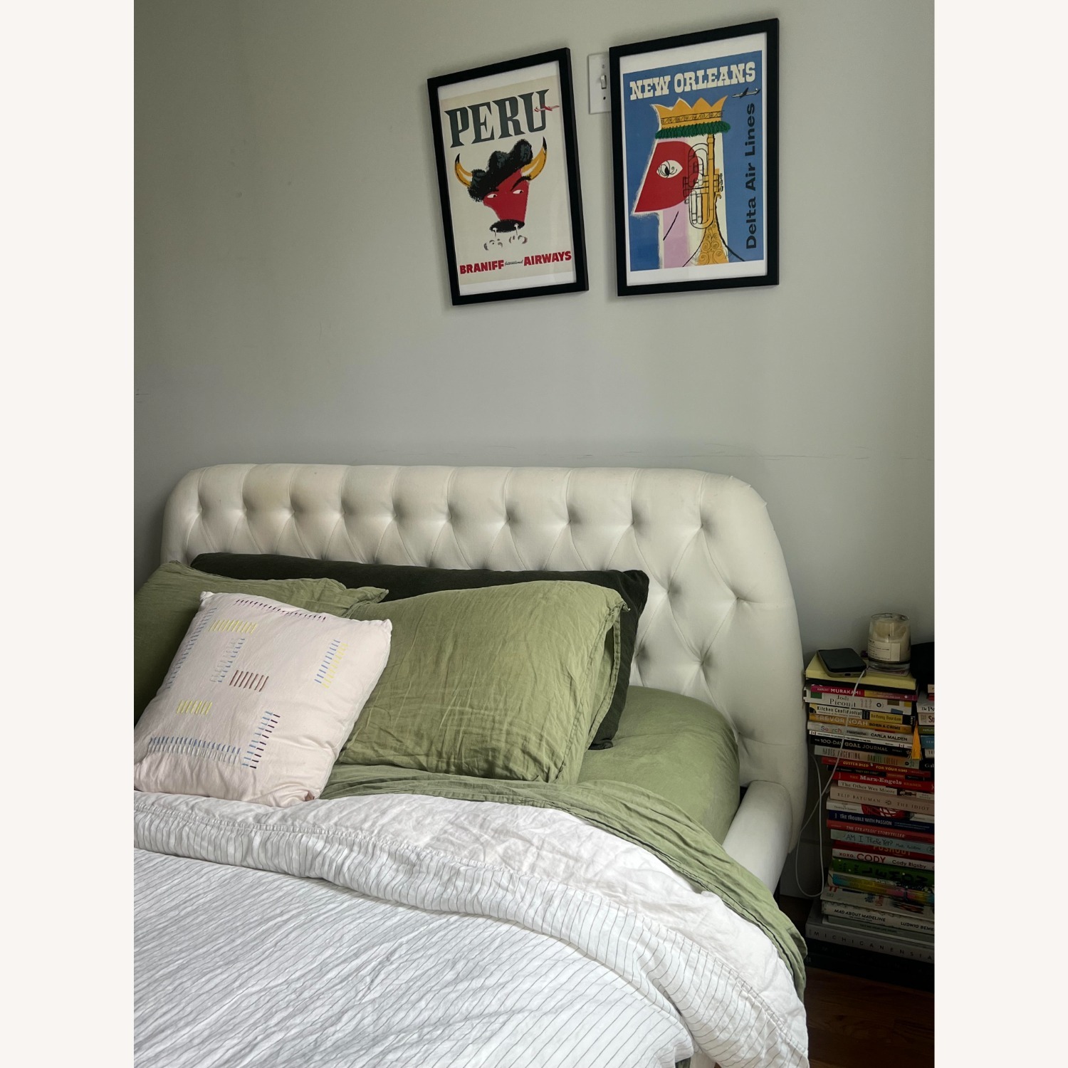 CB2 Seraphina Ivory Queen Bed - image-2