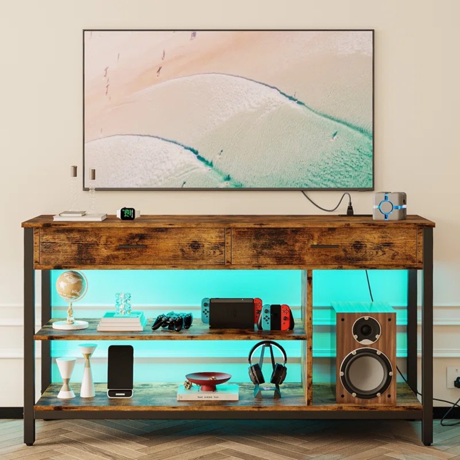Schleicher TV Stand W Power Outlet - image-1