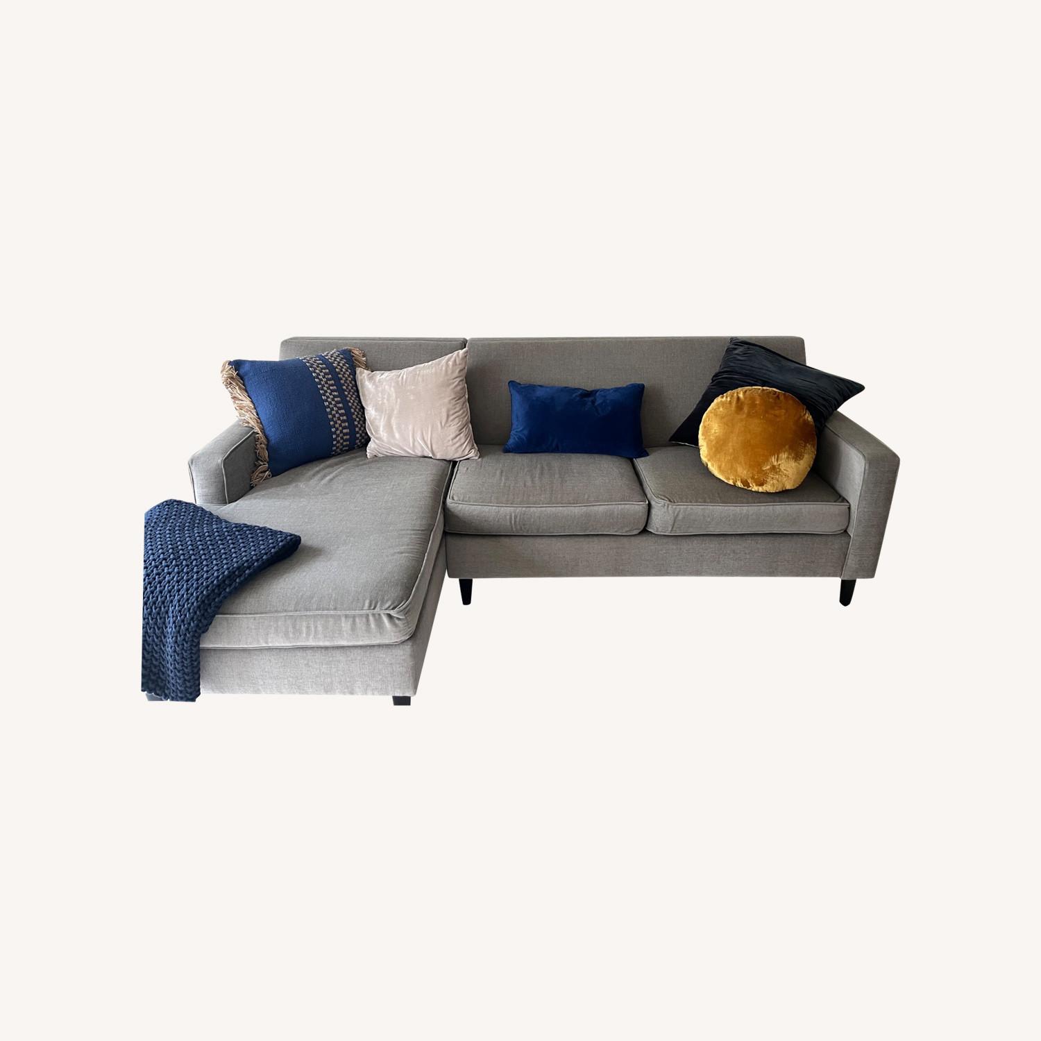 Ethan Allen Sectional Couch - image-0