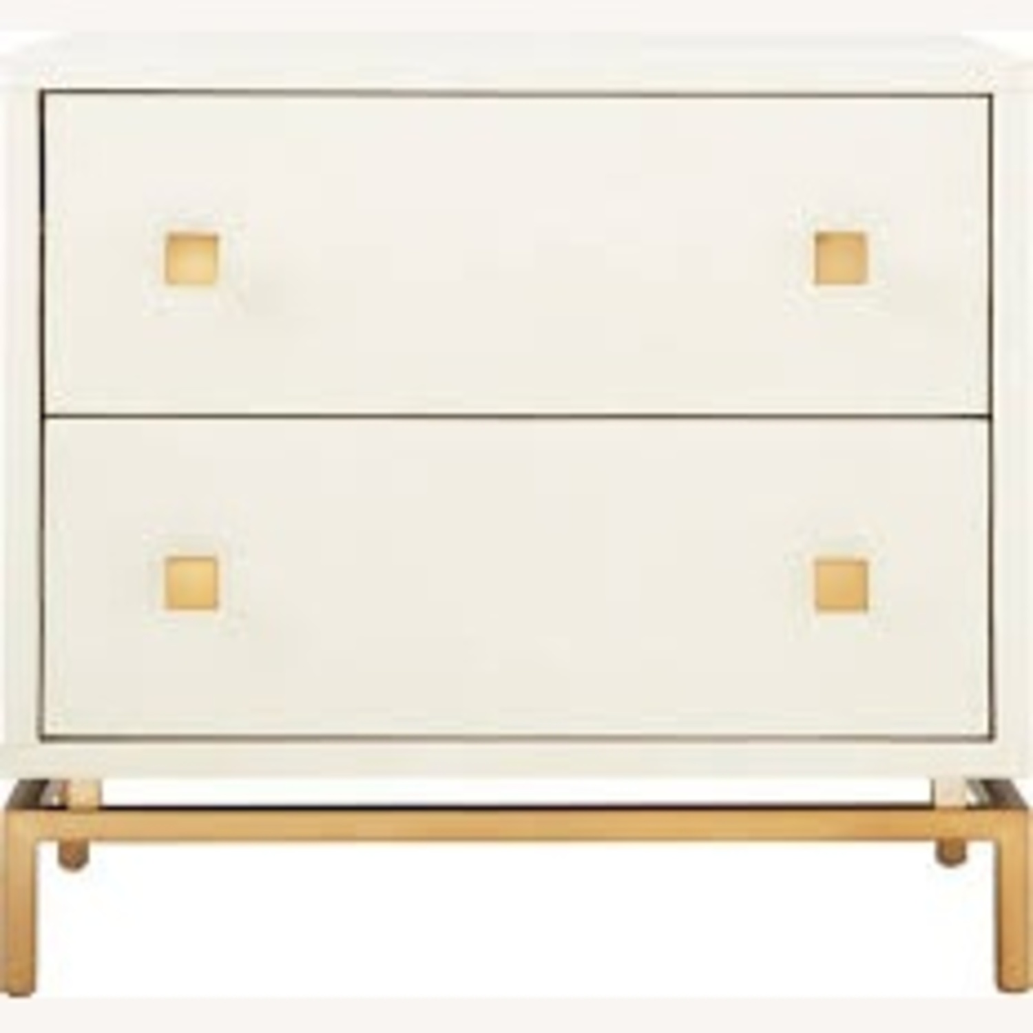CB2 Ivory Shagreen Embossed Nightstands - image-4