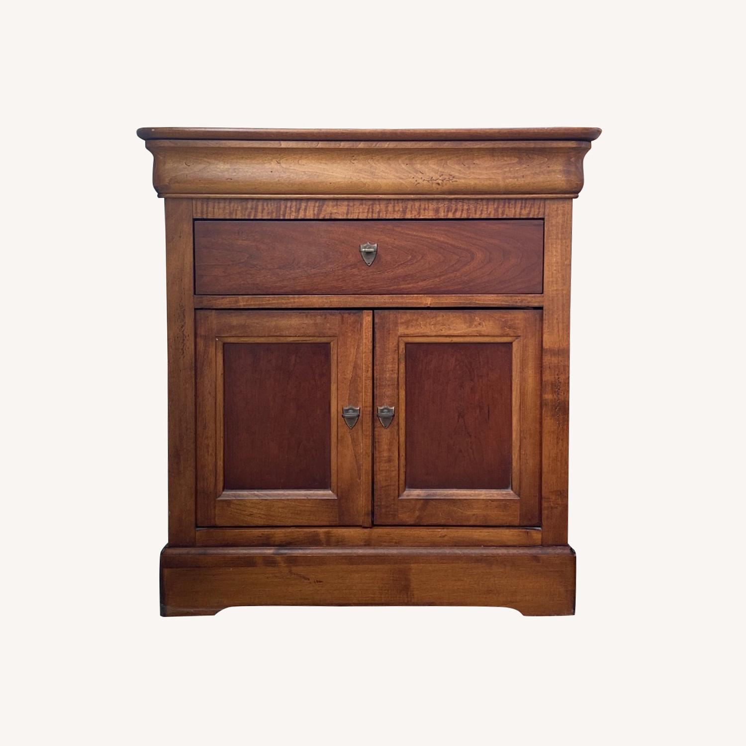 Pair of Solid Bedside Tables - image-0