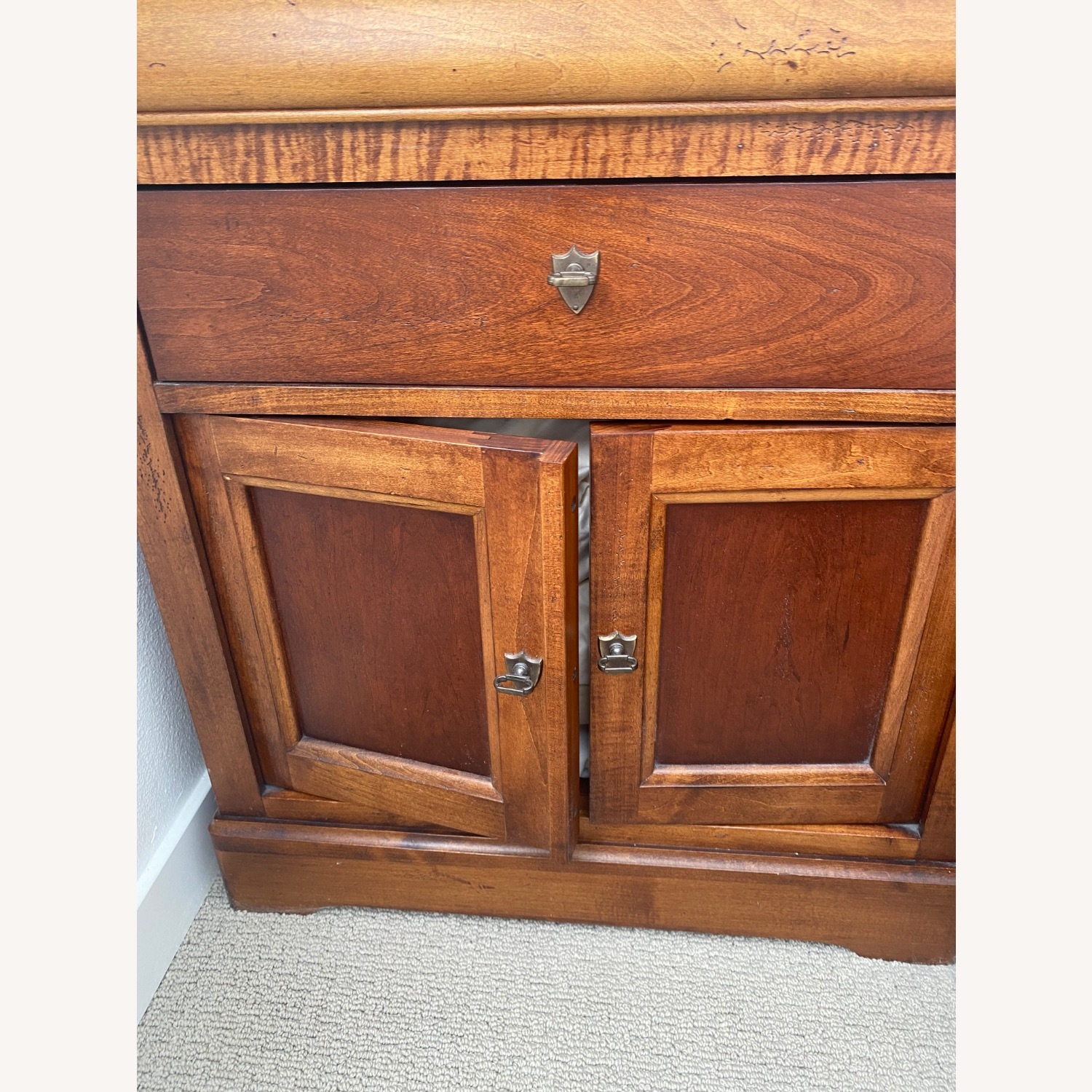 Pair of Solid Bedside Tables - image-4