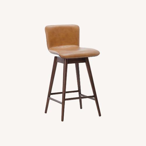 Used West Elm Swivel Counter Stools Set of 4  for sale on AptDeco