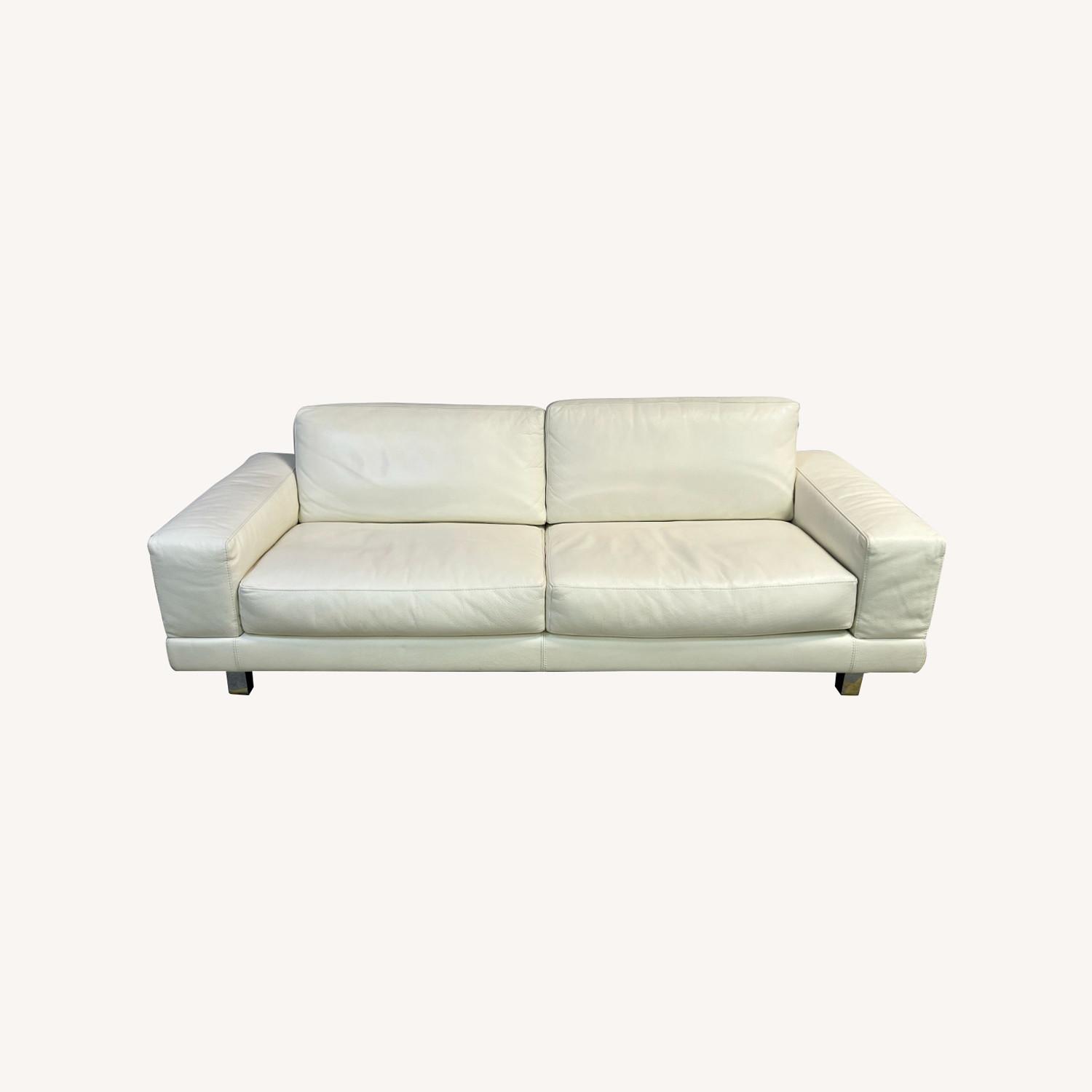 Chateau D'ax Leather Sofa - AptDeco