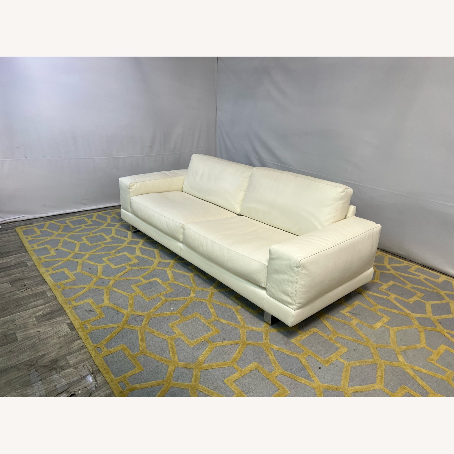 Chateau D'ax Leather Sofa - AptDeco