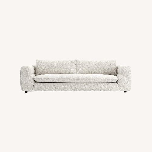 Used Crate & Barrel Boucle Sofa 96" for sale on AptDeco