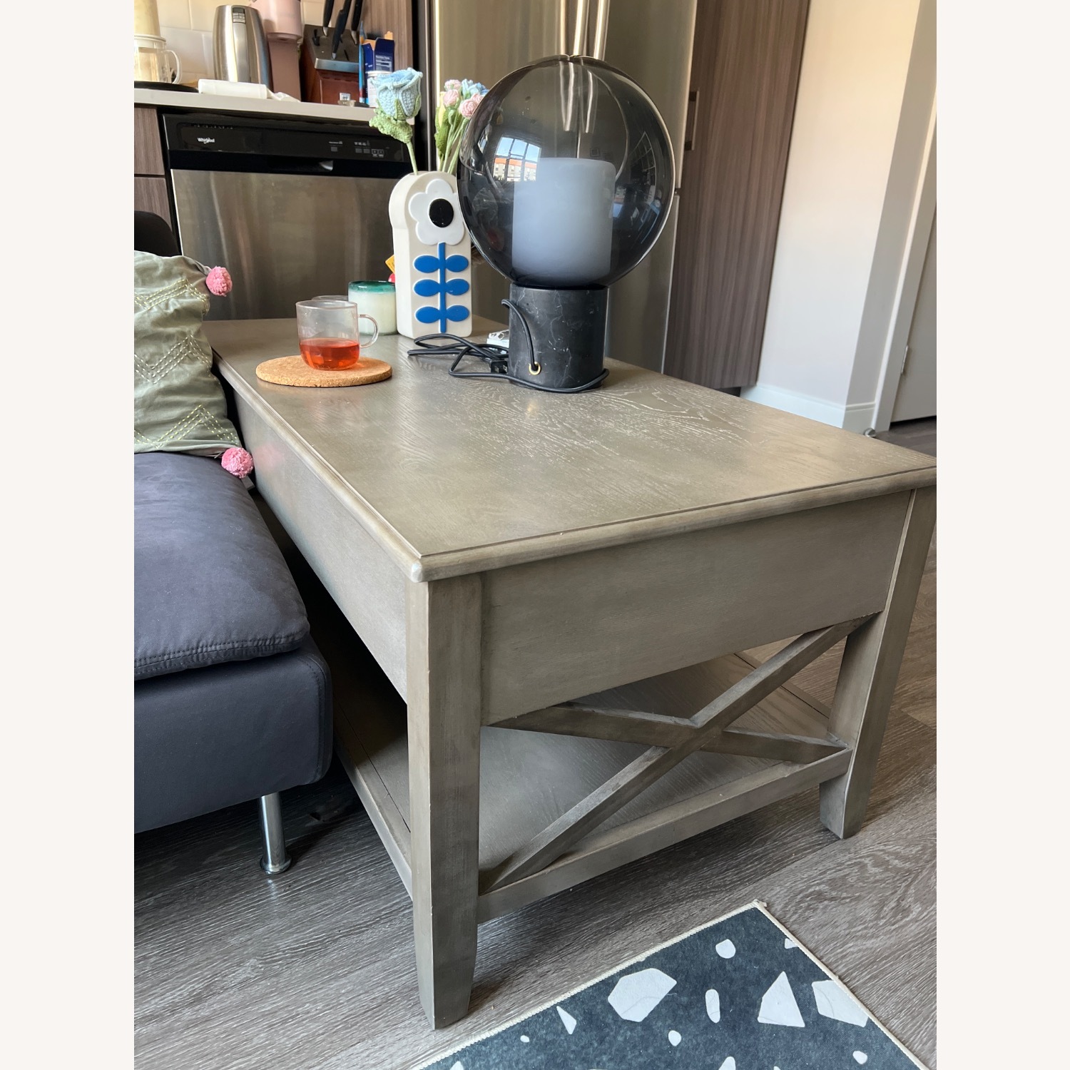 Amazon Coffee Table Lift Top with Storage - image-2