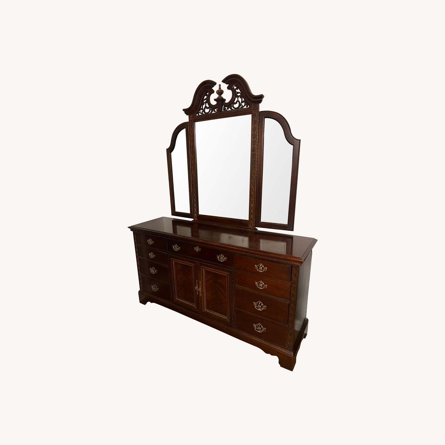 American Drew Armoire with Mirror - image-0