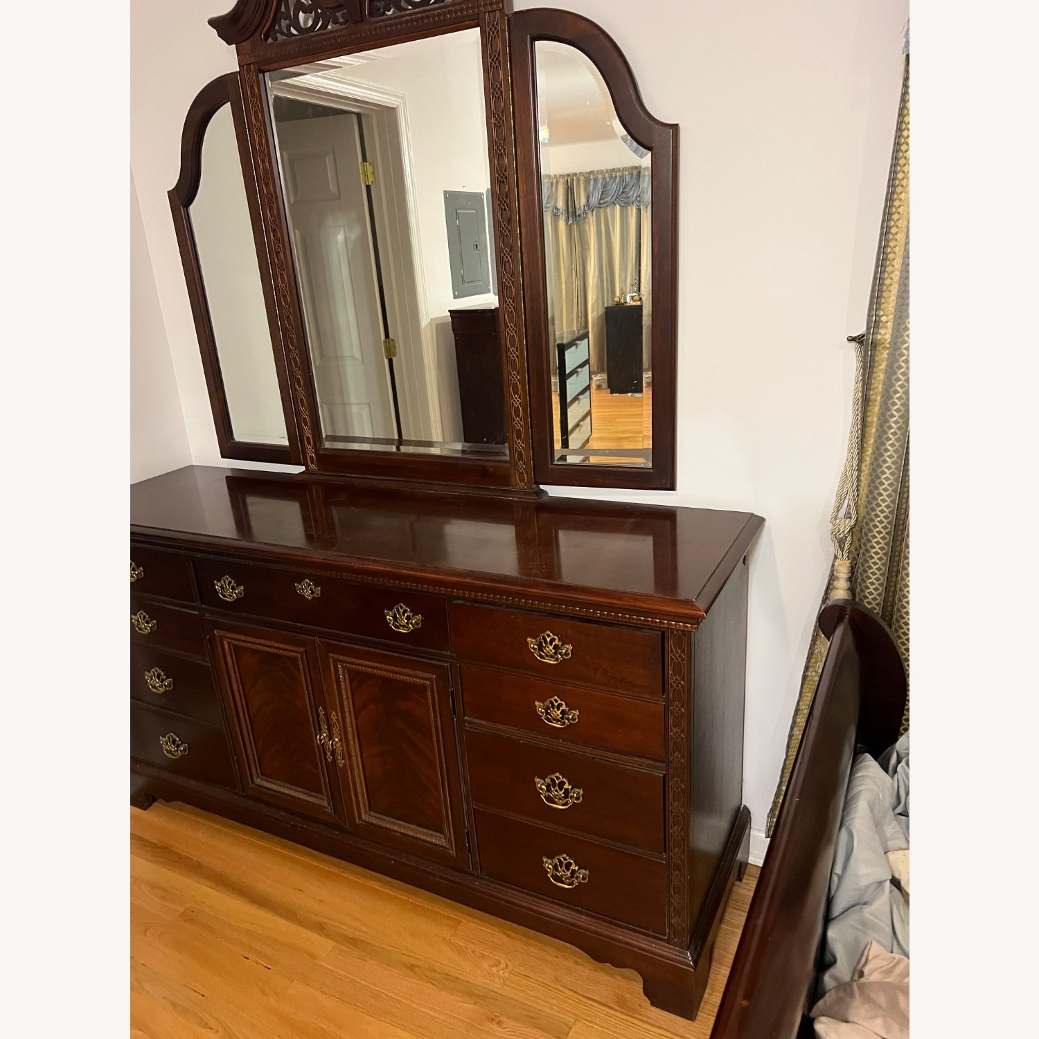 American Drew Armoire with Mirror - image-4