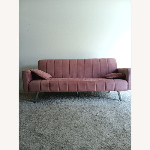 Used Linden Rose Futon for sale on AptDeco