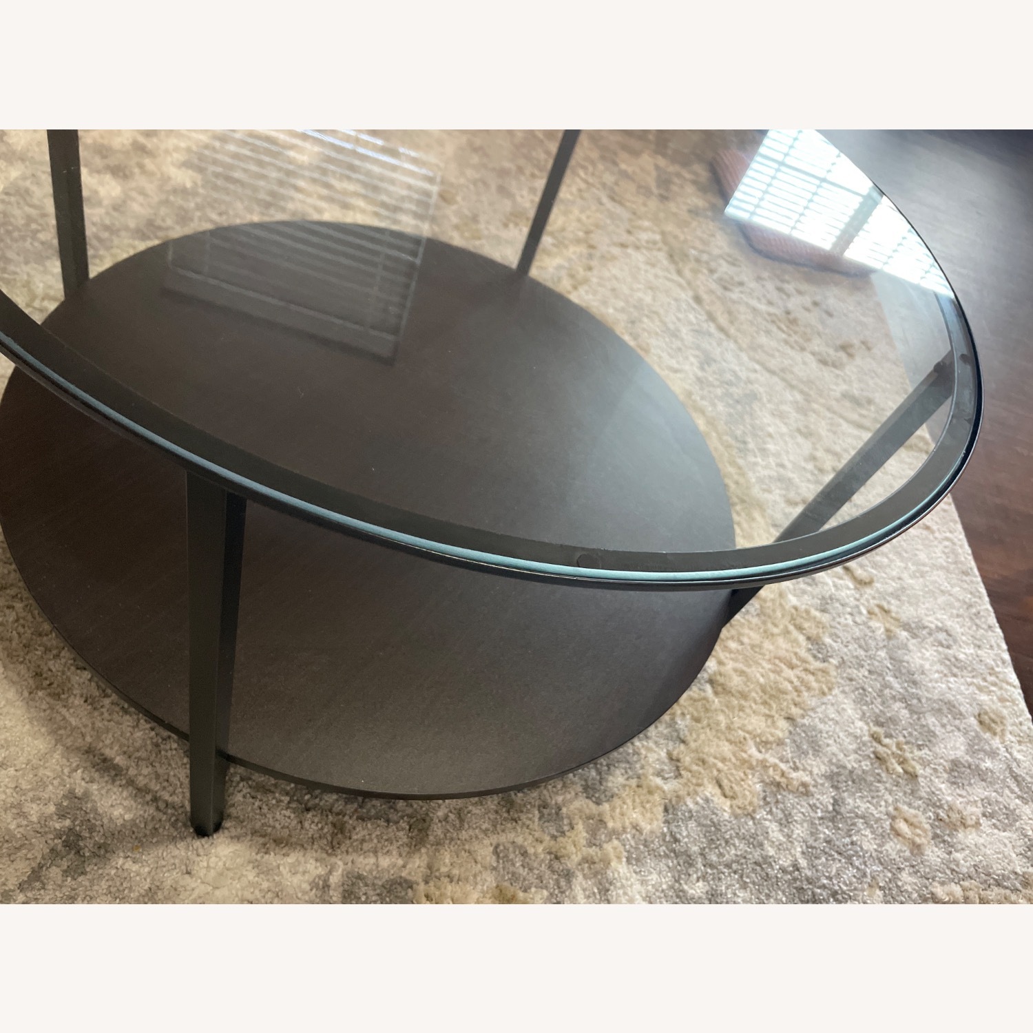 IKEA Black Brown Coffee Table - image-3