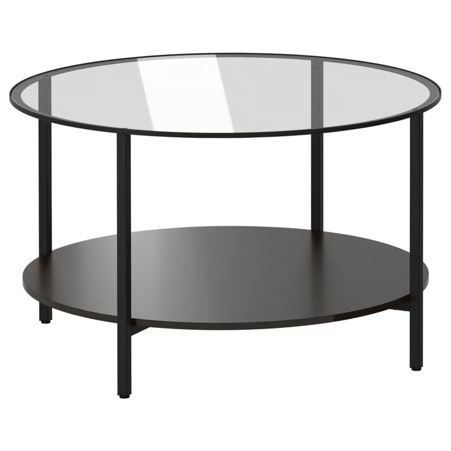 IKEA Black Brown Coffee Table - image-4