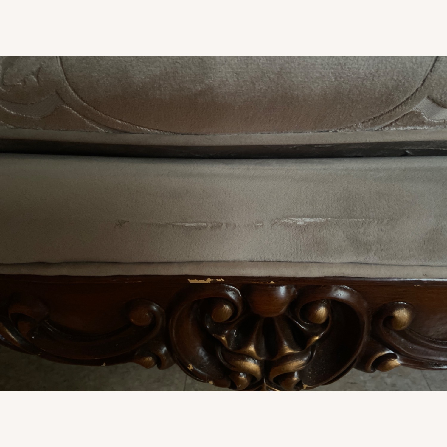 Gray Sofa Couch - image-1