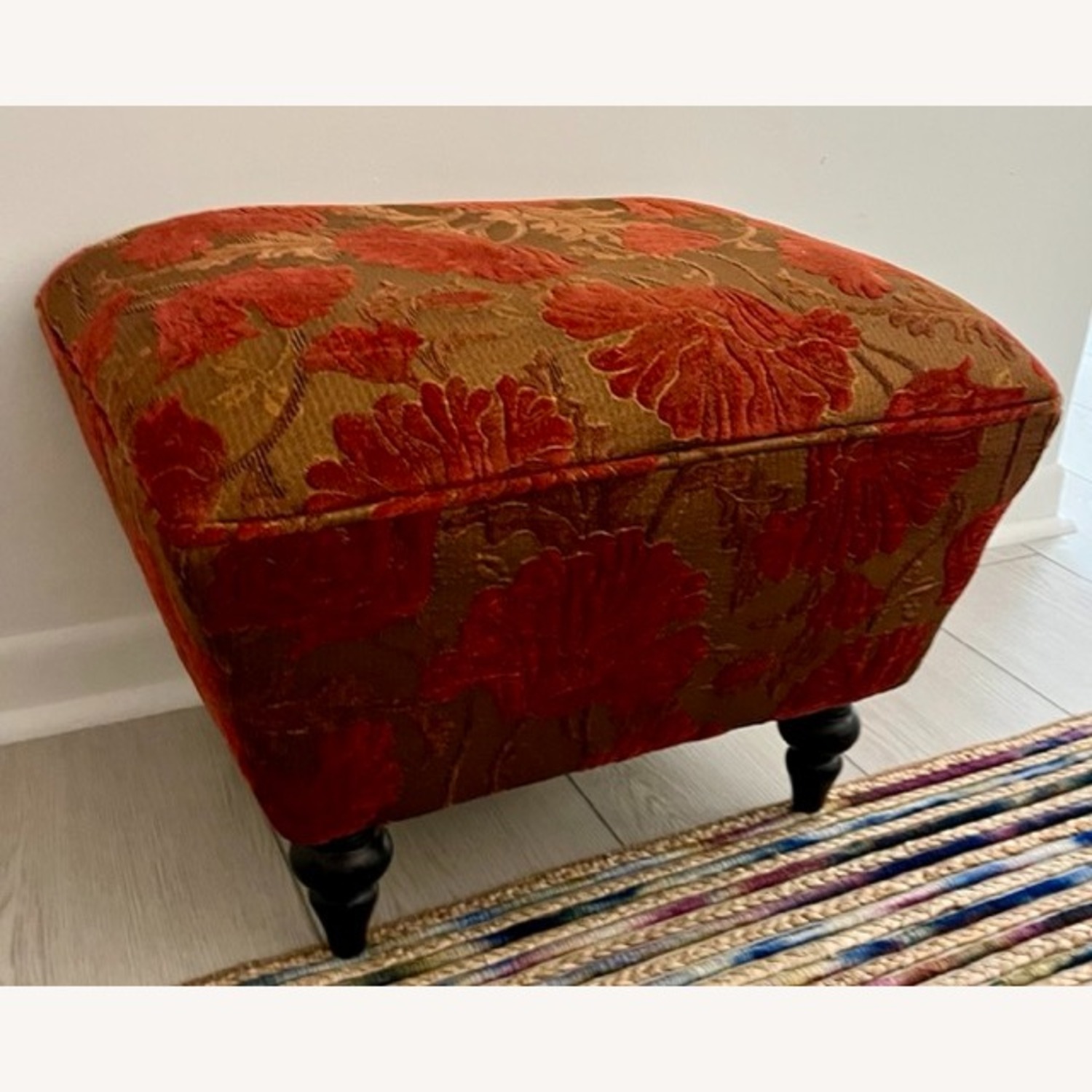 Pier 1 Imports Ottoman-Footstool-Extra Seat - image-0