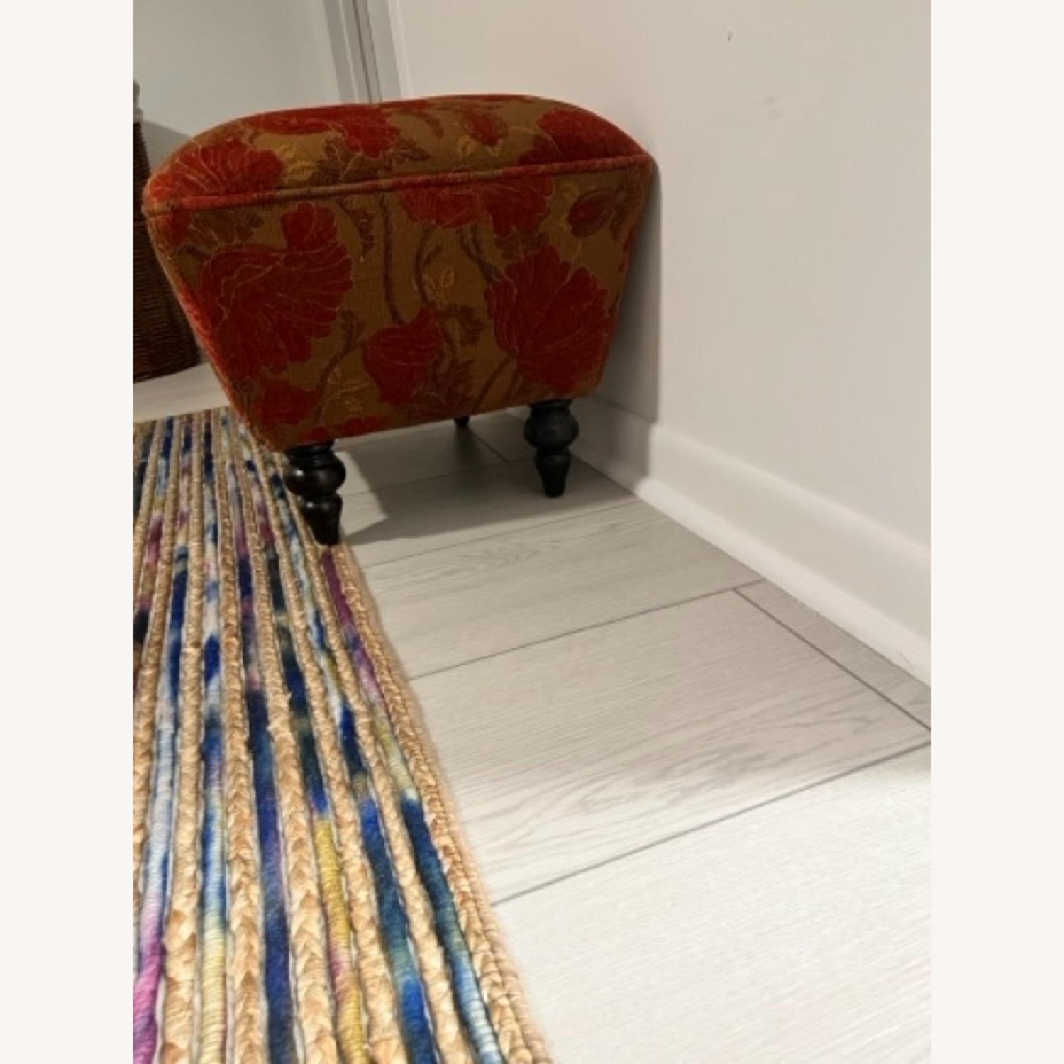 Pier 1 Imports Ottoman-Footstool-Extra Seat - image-1